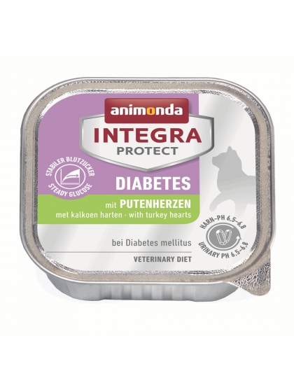 Animonda Integra Protect Diabetes Καρδιά Γαλοπούλας 100g